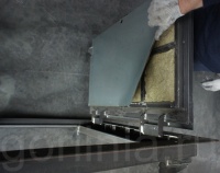 Напольный люк Стелс-У 600х600 уголок утепленный схемы