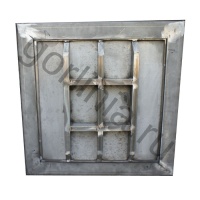 Съемный люк под брусчатку Проспект-ВН из нержавейки вид снизу