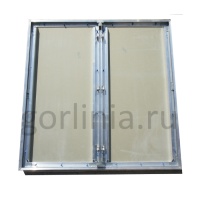 Люк под покраску Гиппократ на заказ двухдверный ревизионный