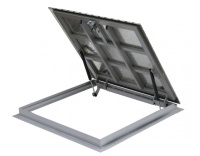 Квадратный уличный люк амо al 900*900 образец