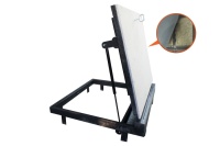 Люк напольный Стелс-КУ 1000*1000 короб утепленная серия